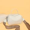 Ielgy Cowhide One-Shoulder Messenger Pillow Bag Japanese Korean Version Fashion All-Match