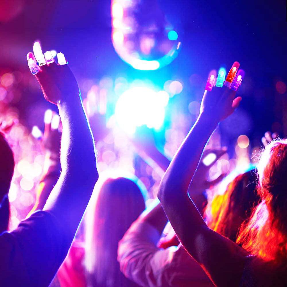 Flashlight Lamps Ring Lights for Raves Finger Lights Light-Up Toys Led Finger Lights Finger Ring