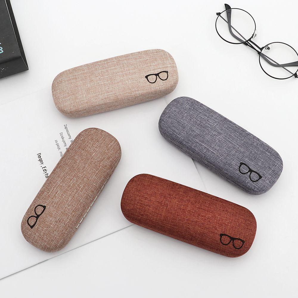 Fashion Hard Portable Spectacle Case Eyewear Protector Eyeglasses Case Sunglasses Box