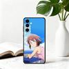 Чехол для телефона GrandBlue K-Kotegawa C-Chisa-KC для Samsung Galaxy A73,A72,A71,A70,A53,A52,A51, Мягкий силиконовый черный чехол