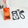 Кожаный чехол для телефона с подвесным ремешком, подходит для iPhone 17 Pro Max, подвеска 16, 14, 15 Plus 12, 11,13 Pro, противоударный защитный чехол