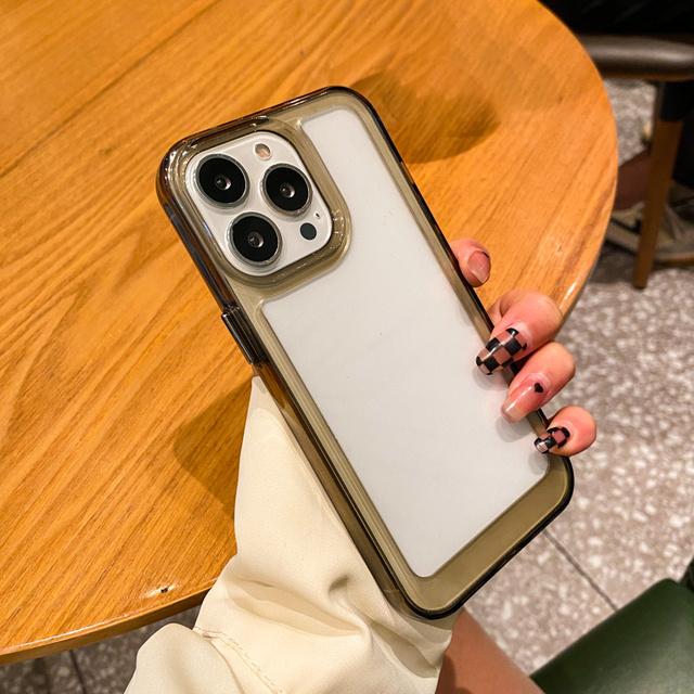 Противоударный бампер, прозрачный акриловый чехол для телефона для Iphone 14 13 12 11 Pro Max Xs Max Xr X 13pro 14 Plus 14, прозрачный жесткий чехол для ПК