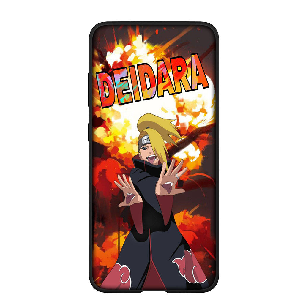 Phone Case for Samsung Galaxy S25 S23 S24 Ultra FE Plus A05 A06 A15 A16 A36 A37 A35 A54 A55 A56 A57 A25 A26 A53 A17 Deidara Silicone Akatsuki Narutos