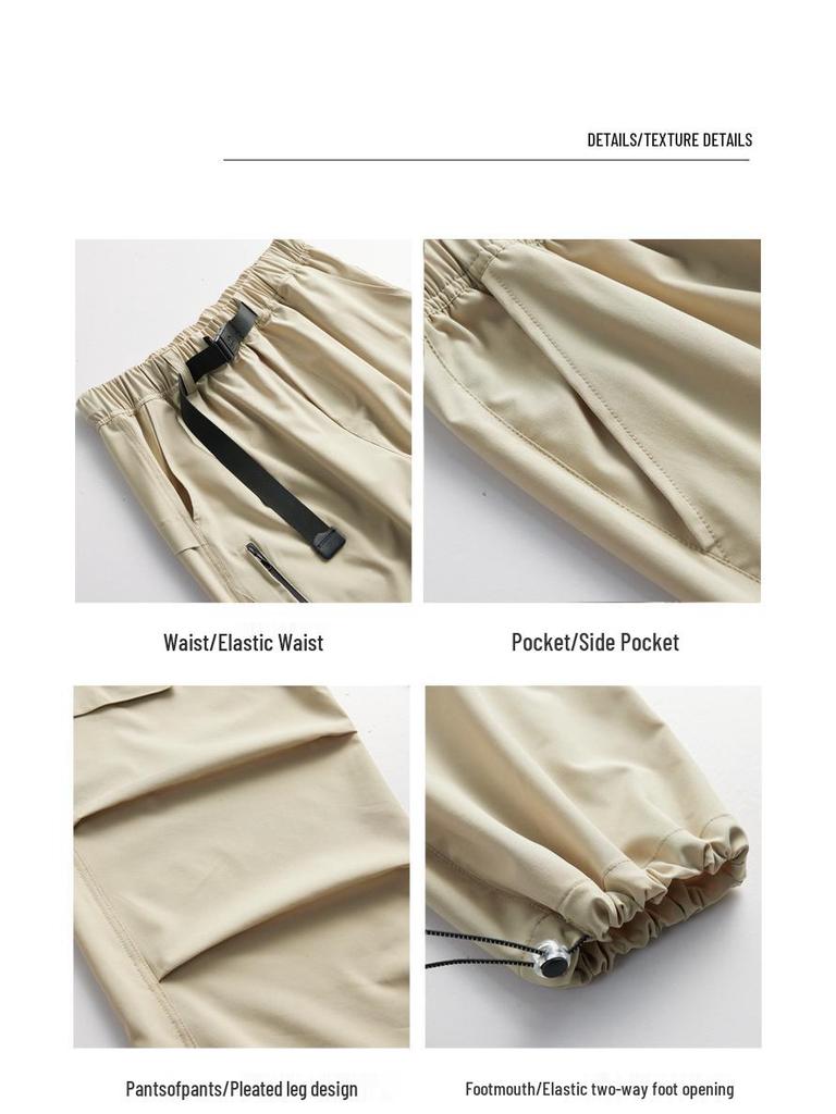 Женские повседневные водонепроницаемые брюки карго с несколькими карманами для работы, 2025: Весенний ветрозащитный плащ прямого кроя для занятий спортом на открытом воздухе