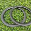 20 Inch Folding Bicycle Carbon Rims 406 451 Bike Rims Disc Brake 26mm Width 38mm 45mm Depth Tubeless Compatible with Clincher