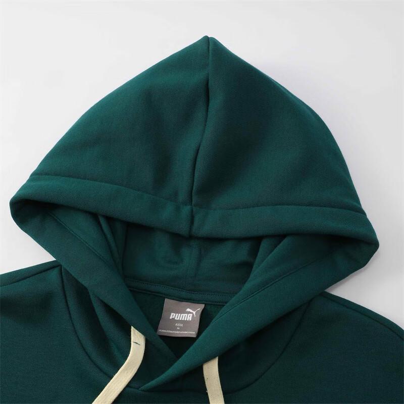 Puma Varsity 2.0 Hoodie Sports Casual Fleece Sweatshirt Men Hoodies Green 686857-24
