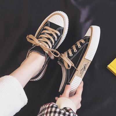 Летние новые парусиновые туфли женские низкие мокасины полуподдерживающие тапочки без застежек повседневная женская обувь модная обувь