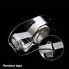 2 шт./набор прозрачный диспенсер для липкой ленты держатель резака японские канцелярские принадлежности DIY васи лента органайзер для хранения резаков случайная лента