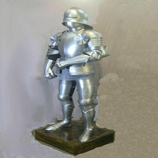 Knight Medieval Wearable Armor Crusader Gothic Full Armor Costume New