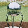 High Gloss Sphere 304 Stainless Steel Ball Mirror Hollow Ball For Home /Garden/Malls Decoration