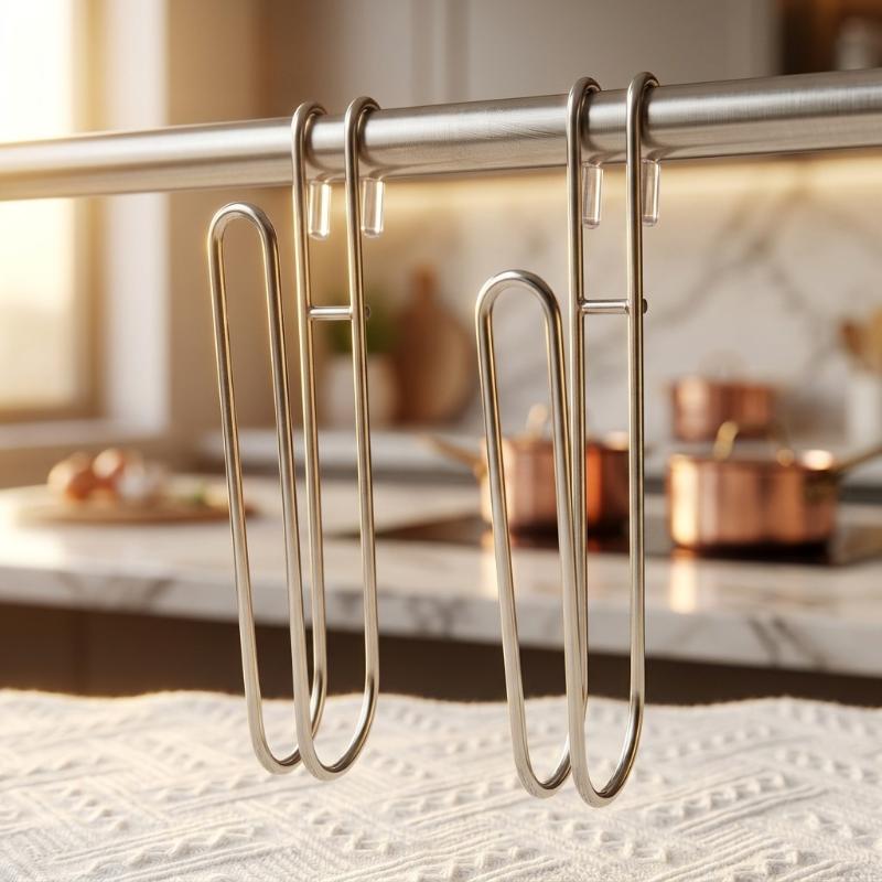No Trace Kitchen Hanging Cup Drying Rack Adhesive Mount with Sturdy Hooks for Coffee Mugs Water Bottles Bathroom Kitchen