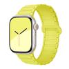 Совместимый силиконовый ремешок с магнитной застежкой для Apple Watch Серии 1-11, Ultra 3, SE 3, стиль «Три звена»