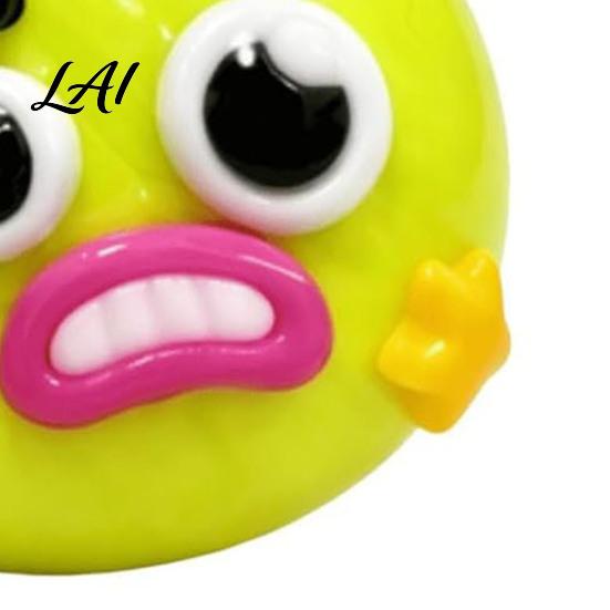 Decompression Toy 1/2/5Pcs Dog Face Squeeze Toy Moldable Slow Rise Cartoon Expression Stress Anxiety Relief Ball Relaxing Relieving Fidget for Home,