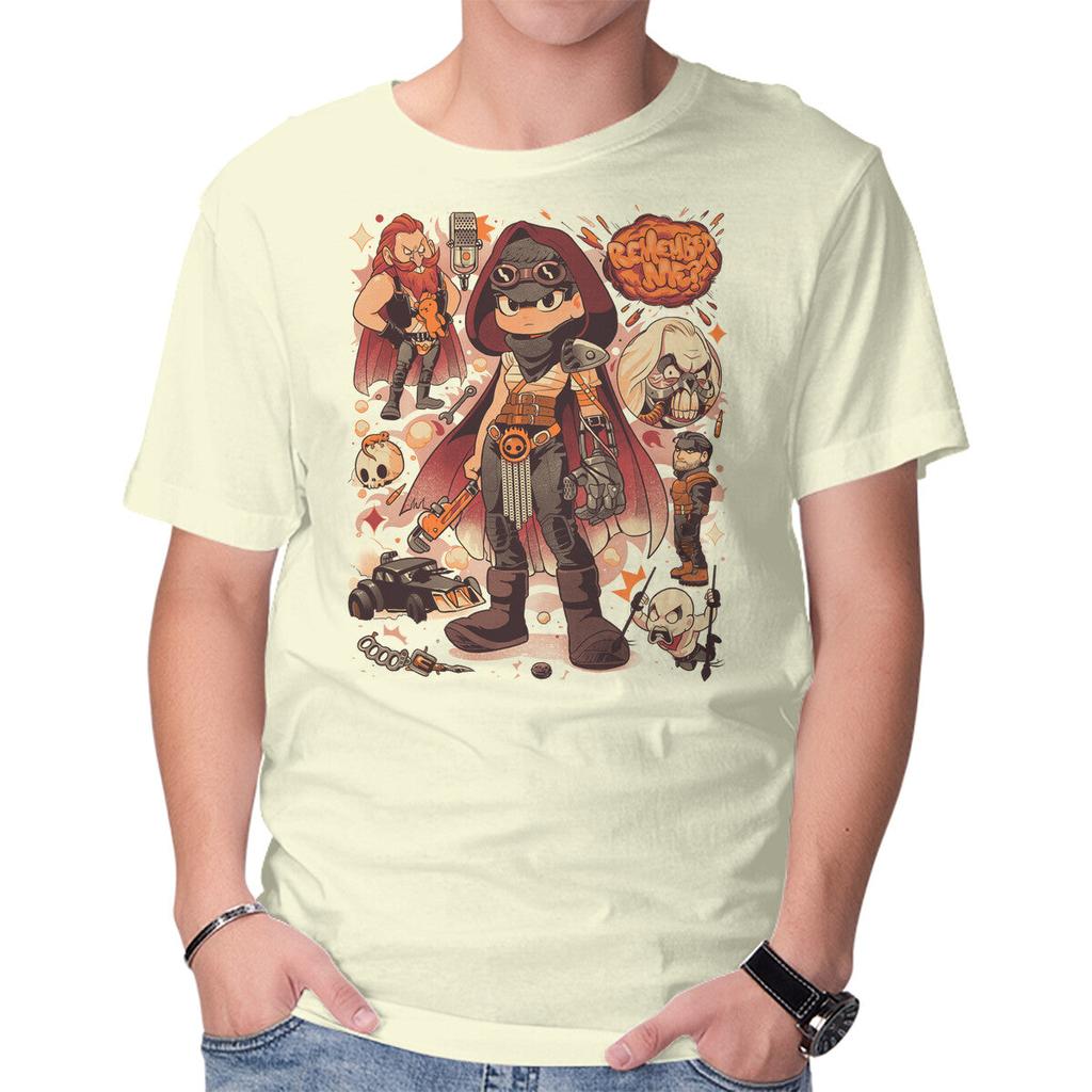 Unisex Crew Neck T-Shirt Sand And Fire Graphic Short Sleeve Casual Tee
