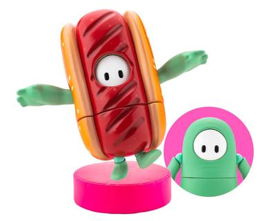 Набор фигурок FALL GUYS 03 [костюм «Мятный шоколад x хот-дог»] 120-сантиметровая подвижная фигурка из ПВХ, окрашенная PP994