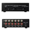 4 In 2 Out Sound Signal Remote Controlled her Headphones Speaker hing Box Bidirectional hing 2 In 4 Out