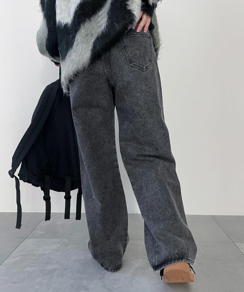 WEGO Джинсовые Джинсовые Большого Размера Тип B Черная Соната Женские Прямые Брюки, Джинсы, Низ, Брюки, Простые, Повседневные, Стильные, Подарок, Классические, Всесезонные,