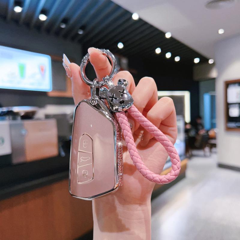 Чехол для ключей Volkswagen ID.3/ID.4/ID.6/ID.7 CROZZ, защитная пряжка для женщин