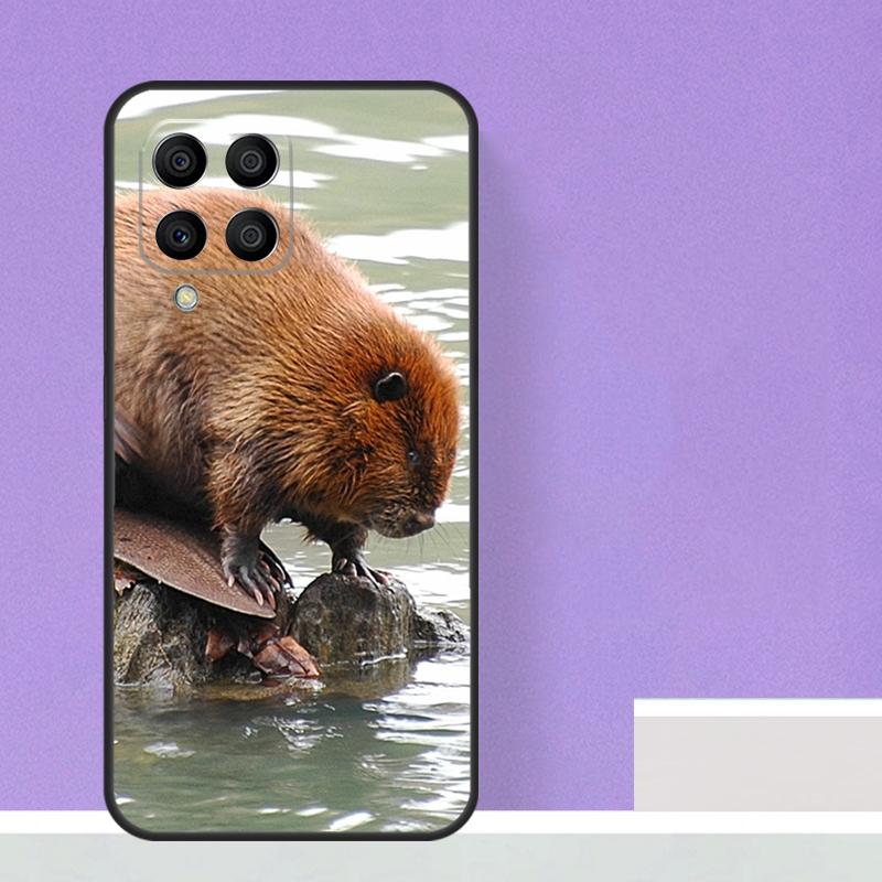 Animal Beaver For Samsung Galaxy M55 M15 M13 M33 M53 M20 M30s M31s M12 M32 M52 M11 M51 M14 M34 M54 Case