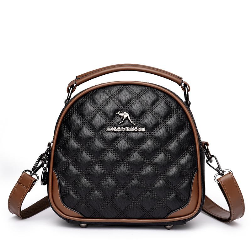 Сумка Diamond Bag, осенний стиль, женская универсальная сумка для мам среднего возраста, высококачественная нишевая мобильная сумка, легкая сумка через плечо