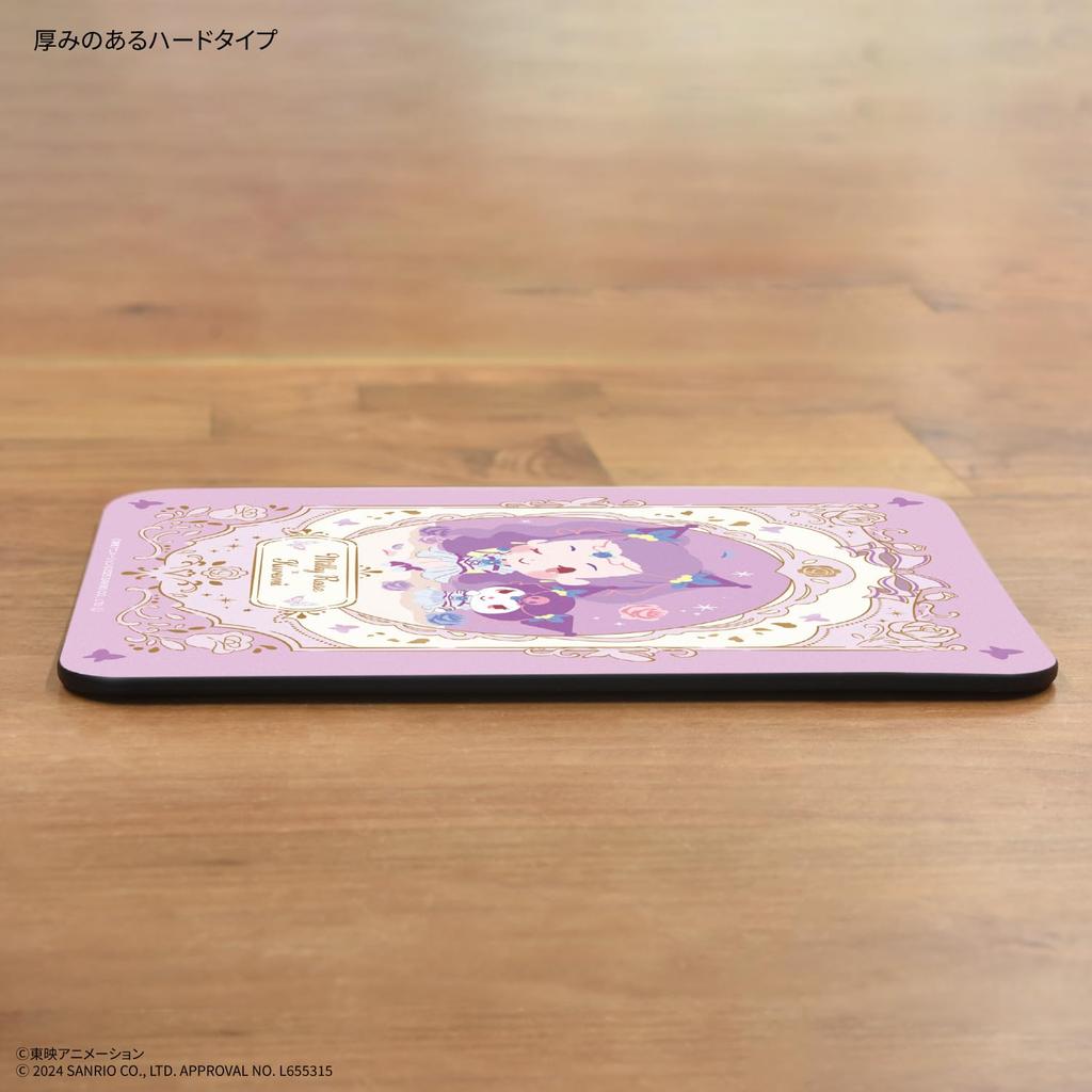 Gourmandise PreCure 5 x Персонажи Sanrio Коврик для мыши Молочная роза Да! Вперёд! BNP-05F