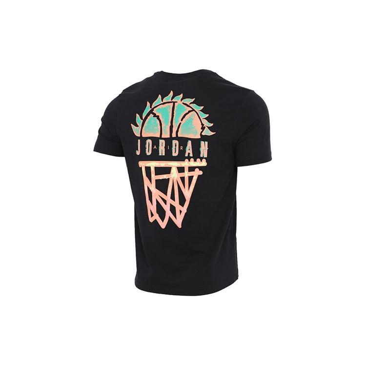 Air Jordan MENS DNA Casual Sports Knit Crew-neck Short Sleeve Black Men's CZ8060-010