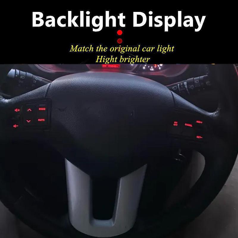 With Wire Car Steering Wheel Audio Cruise Control Buttons For Kia Sportage 2011 2012 2013 2014 2016 96700-3W502 96700-4T000