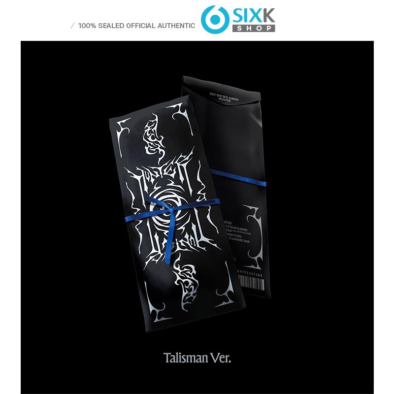 [Предзаказ] КЛЮЧ(SHINee) – 3-й ПОЛНЫЙ АЛЬБОМ [HUNTER] Талисман (QR) Вер