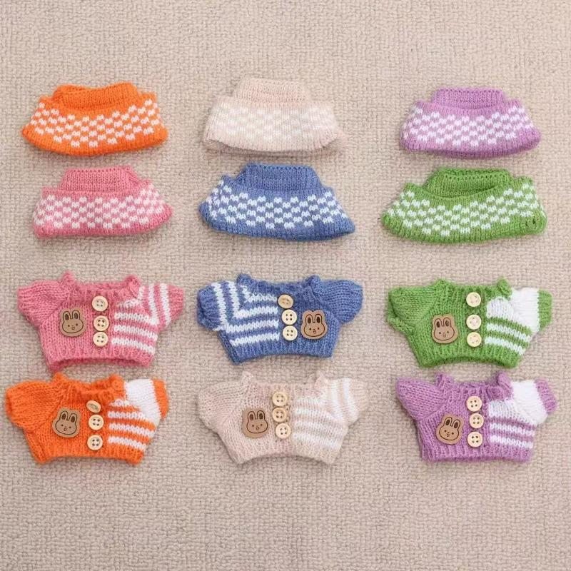 Cute Sweater Bubu Dressing Plush Toy Doll Vinyl Blind Box Keychain Pendant