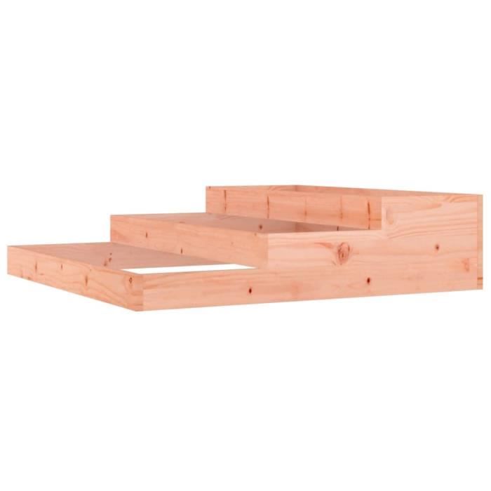 VidaXL Planter 107x107x27 Cm Solid Douglas Wood 823918