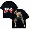 Baki the Grappler Anime Graphic T-shirt Unisex Cotton Oversized Retro High Street Harajuku Casual Short Sleeve Tee Tops For Anime Enthusiasts