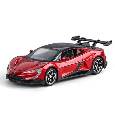 1/24 BYD Look UP U9 Суперкар Металлическая Модель Машинки Игрушка Литье под Давлением Металлическое Литье Звук и Свет Машинки Игрушки для Детей Транспортное Средство