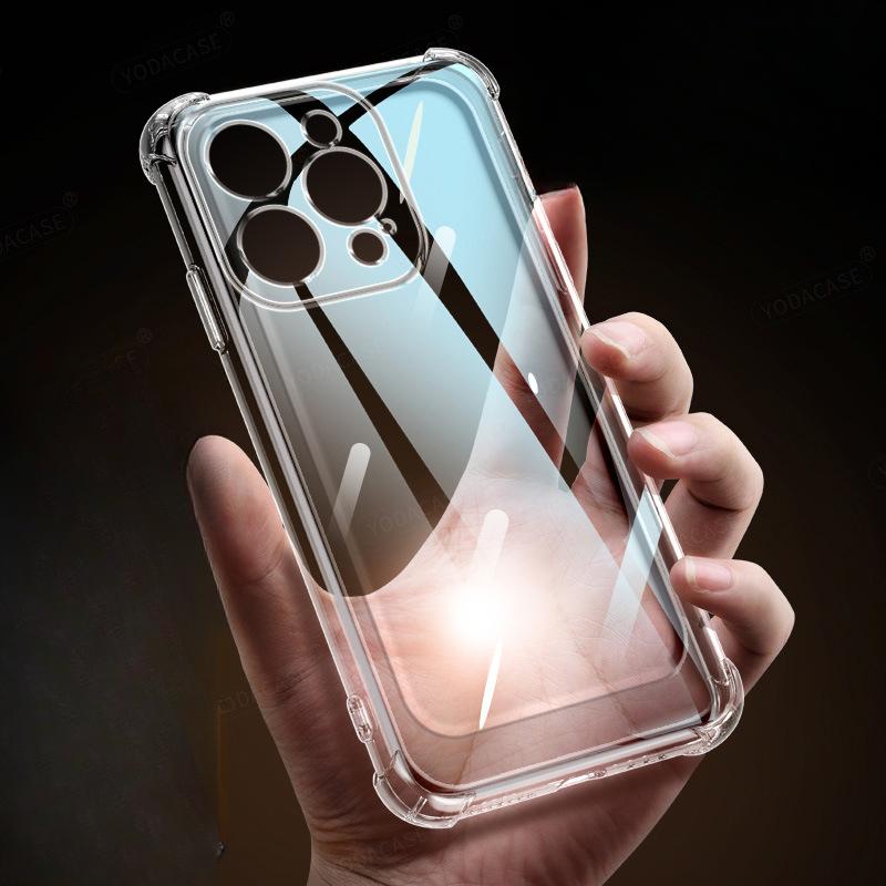 Подходит для Apple 15 Promax Чехол для мобильного телефона iPhone 14 Four Corners 13 Anti-fall 12 Airbag 116 Защитный чехол Xsmax