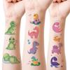 Glitter Dinosaur Sticker Toys Kids Fake Tattoo Stickers Kids Arm Sticker