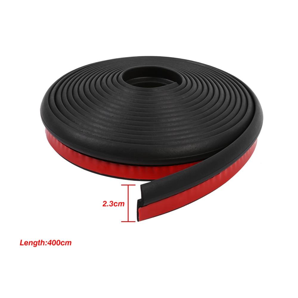 4M Gap Filler Seal Strip Z Shape Body Kit Sealing Trim for Car / Truck / SUV Body Kit Refit