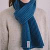 WorthWord 100% Wool Innigkeit Ribbed Muffler_5 Colors