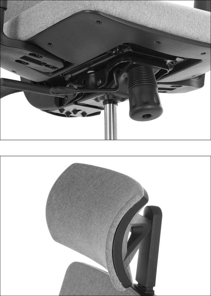 Swivel chair with extendable seat ZN-807-C tk.30