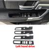 LHD RHD Для Chery JAECOO J7 2024 2025 ABS карбоновое волокно крышка переключателя стеклоподъемника панель переключения передач крышка вентиляционного отверстия кондиционера аксессуары для интерьера
