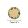500 Stickers Kraft Paper Flowers Can Be Handwritten Decorative Seal Stickers Self-adhesive Label Paper Self-adhesive Labels Roll