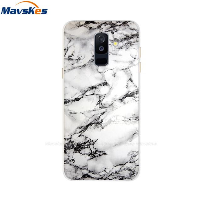 Силиконовый чехол для Samsung Galaxy A6, чехол для двух SIM-карт, Sm A600 A600f, чехол для Samsung A6 Plus A605 A605f, чехол