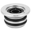 3PCS Metal Guitar Knobs Silver Color Bass Knobs Volume Control Knobs  For Electric Guitar