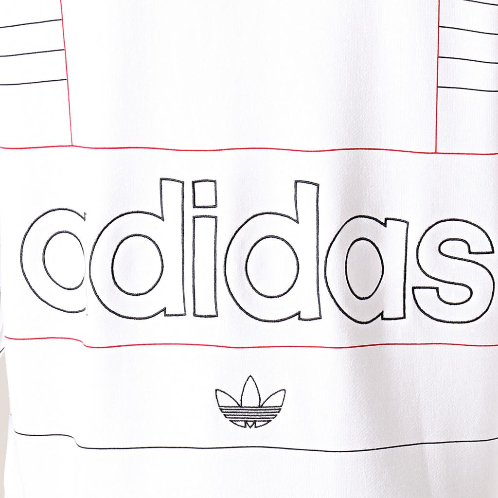 Adidas Originals Trefoil Rivalry Ретро толстовка с круглым вырезом Мужские толстовки белые ED5660