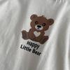 Little Bear Three-Piece Set: Jacket, Casual Pants, Trendy Boy's Fashion.
