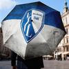 Bochum Crest Automatic Folding Umbrella - 8-Rib Travel Umbrella with Auto Open/Close & Portable Gifts for holidays or birthdays
