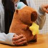 Moon Goodnight Capybara Doll Star Capybara Fluffty Doll Capybara Plush Toy  Christmas