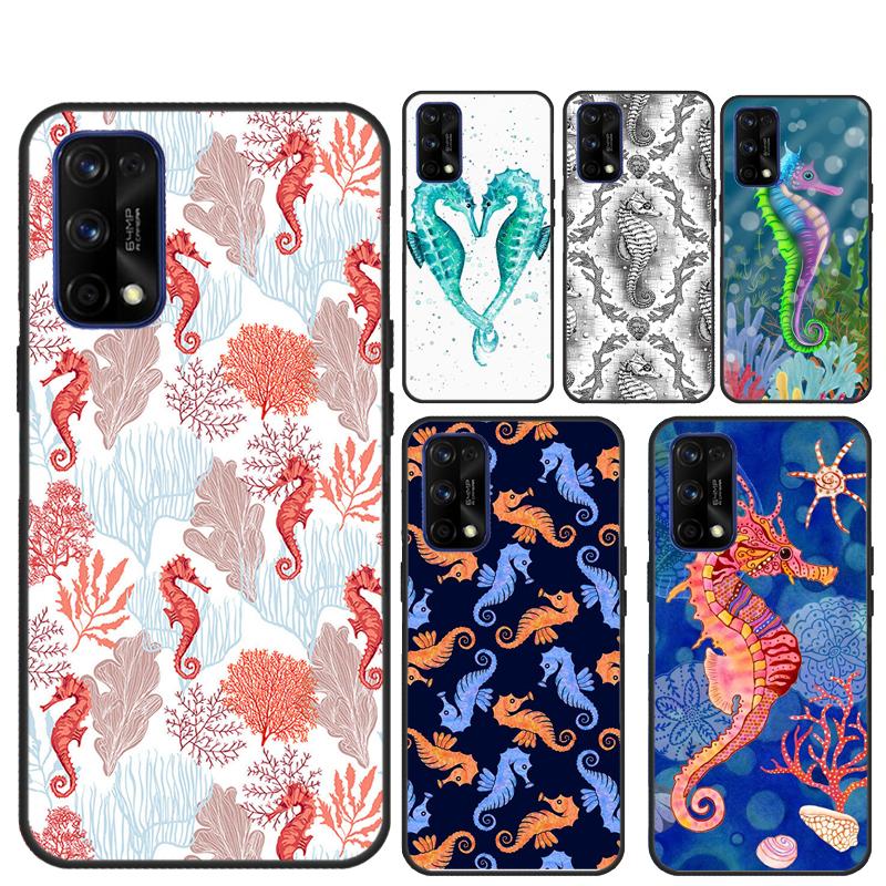Seahorse For Realme C67 C75 C61 C55 C53 C51 C21Y C25S GT 7 Pro 5 6 GT 6T 10 11 12 13 14 Pro Plus Case