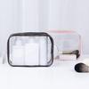 Transparent Cosmetic Bag Large Capacity Zipper Closure Waterproof Clear Makeup Bag Organizer Toiletry Bag