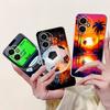 Для Huawei Honor 400 400 Pro Чехол Узор Дракон Любовь Сердце Животные Задняя Крышка Мягкий Силикон ТПУ Прозрачный Бампер Защита Камеры