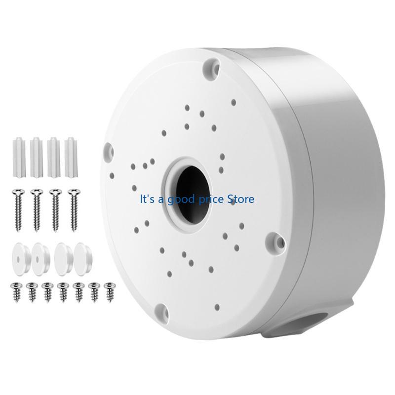 Protective Outdoor Camera Bracket Waterproof Junction Box for Security Camera, Easy Installation Surveillances Accessory