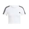 Essentials 3-Stripes Tee Women Tops White IR6112